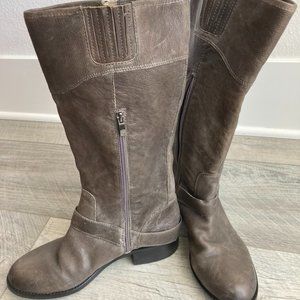 Grey Tall Boots